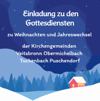 Flyer; Weihnachten; Nachbarschaft