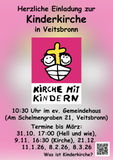 Flyer Kinderkirche Okt25-März26