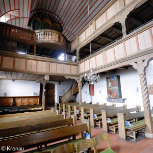 Innenraum der Veitskirche, Blick vom Marienaltar her