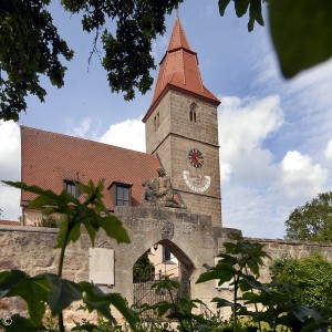 Blick auf die Veitskirche